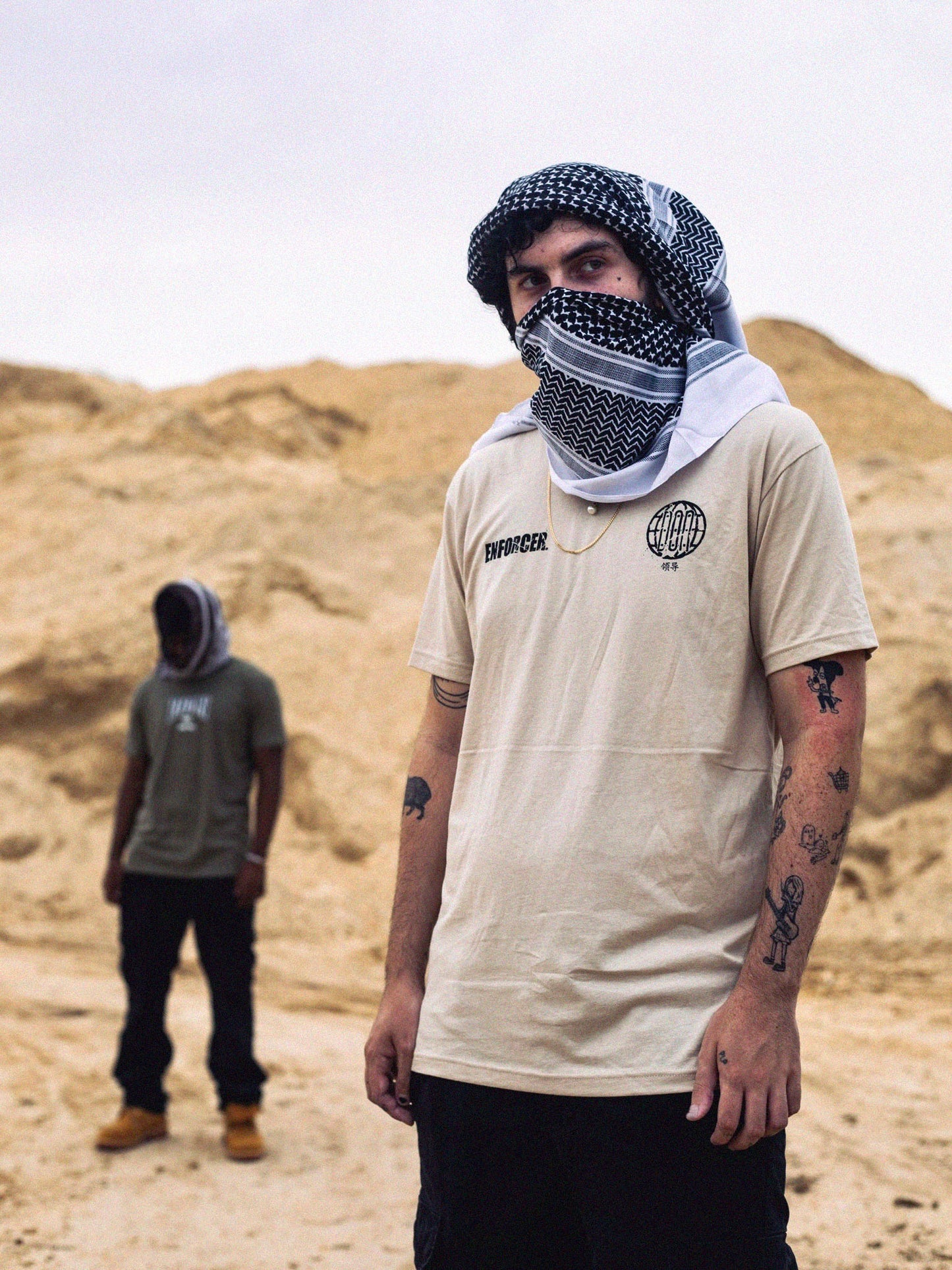 ENFORCER TEE (SAND) (LIMITED TIME)