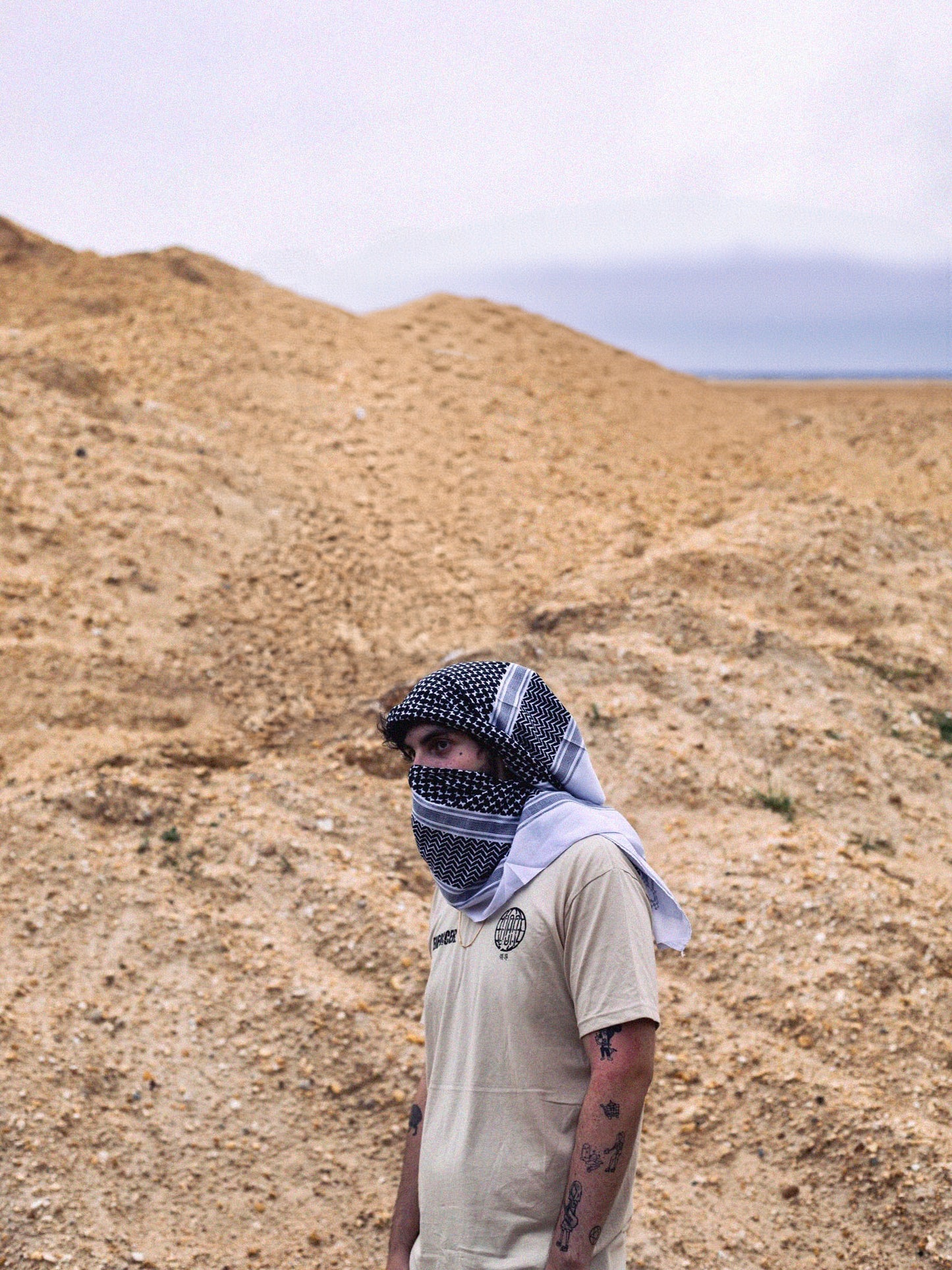 ENFORCER TEE (SAND) (LIMITED TIME)