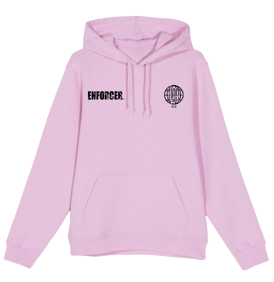 ENFORCER HOODIE (BABY PINK) (LIMITED TIME)