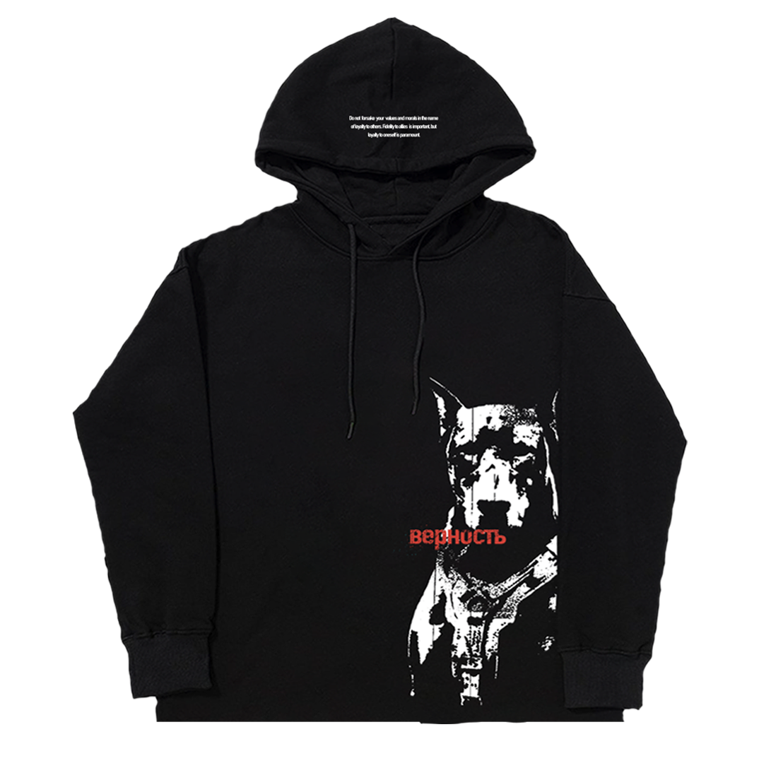 LOYALTY HOODIE (BLACK)