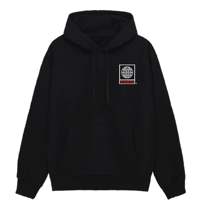 DESTINED TO LEED HOODIE (DON X LEED WORKSHOP) (LIMITED TIME) (WHITE & RED PRINT)