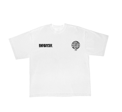 ENFORCER TEE (WHITE)