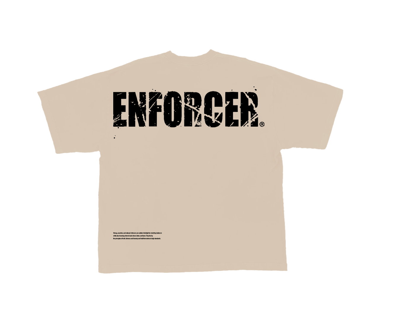 ENFORCER TEE (SAND) (LIMITED TIME)